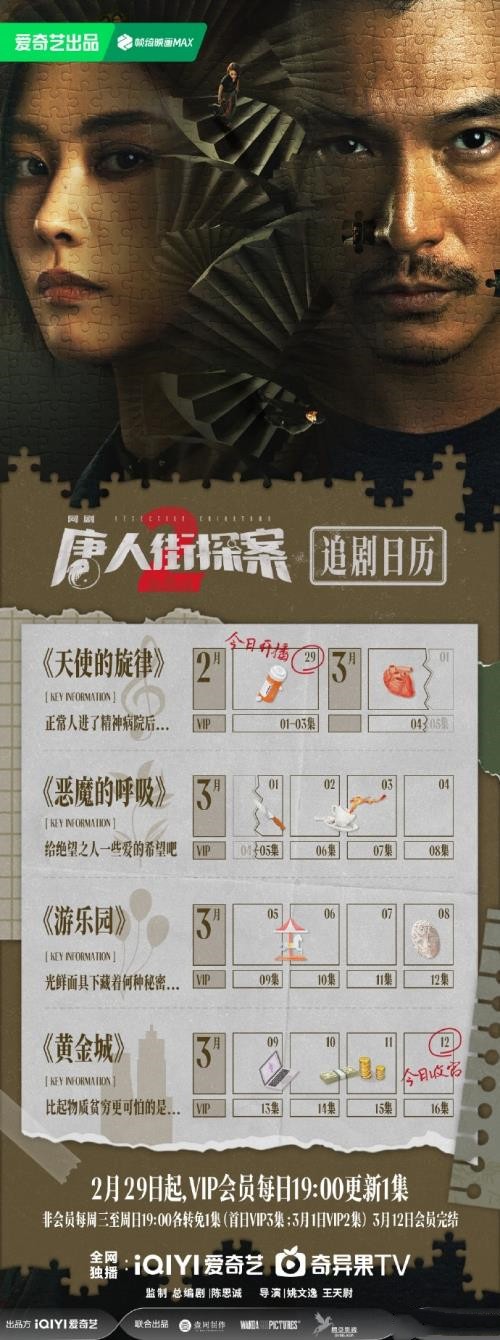 网剧《唐人街探案2》更新时间及追剧日历 《唐人街探案2》剧情介绍